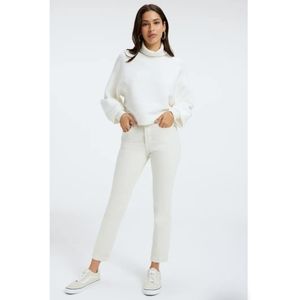 Good American | Good Classic High Waist Straight Leg Jeans in Bone011 NEW